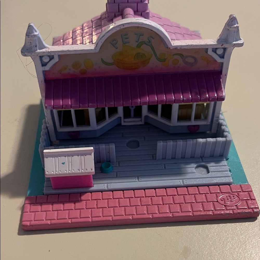 Colorful Blue Bird 1993 Vintage Toy Pet Shop